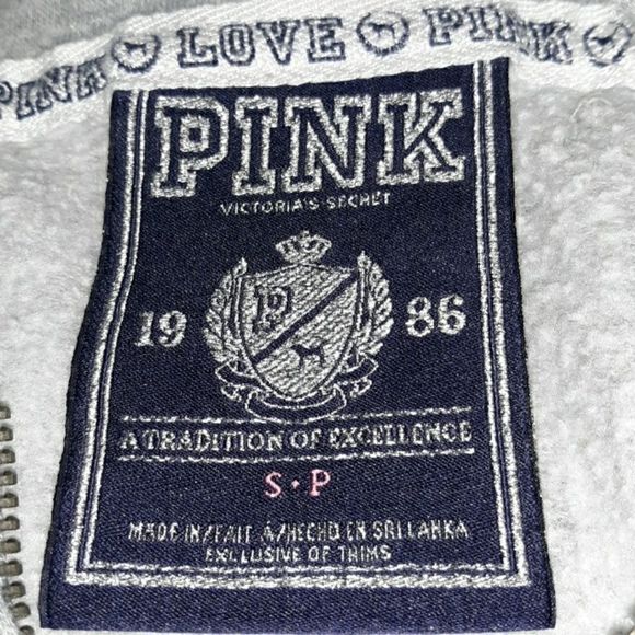 Vintage Victoria's Secret Pink Hoodie All You‎ Need - Picture 6 of 7